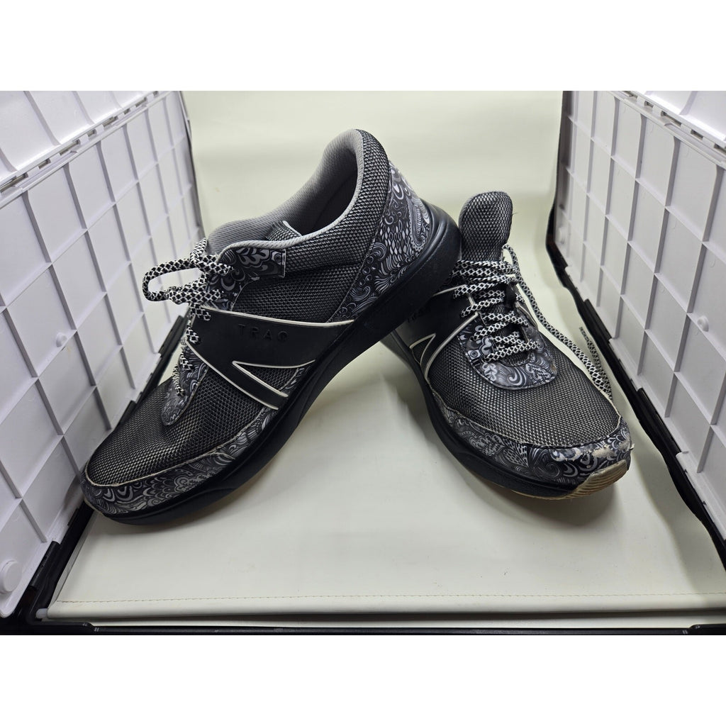 Alegria Qarma Wildchild Walking Shoes, QAR5994,Gray/Blk, Women's Size 8.5, EU 39