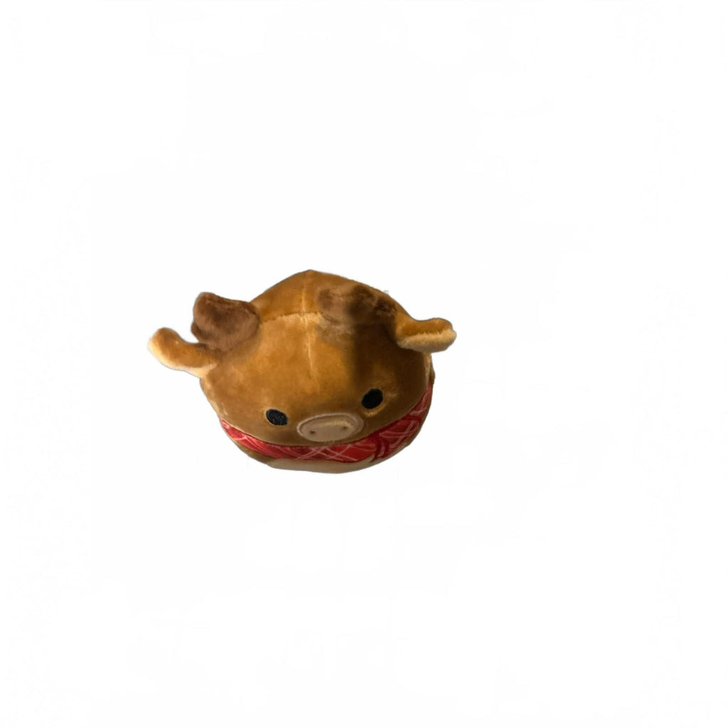 Squishmallow 4-Inch Brown Reindeer Plush - 2022 Mystery Capsule Collectible