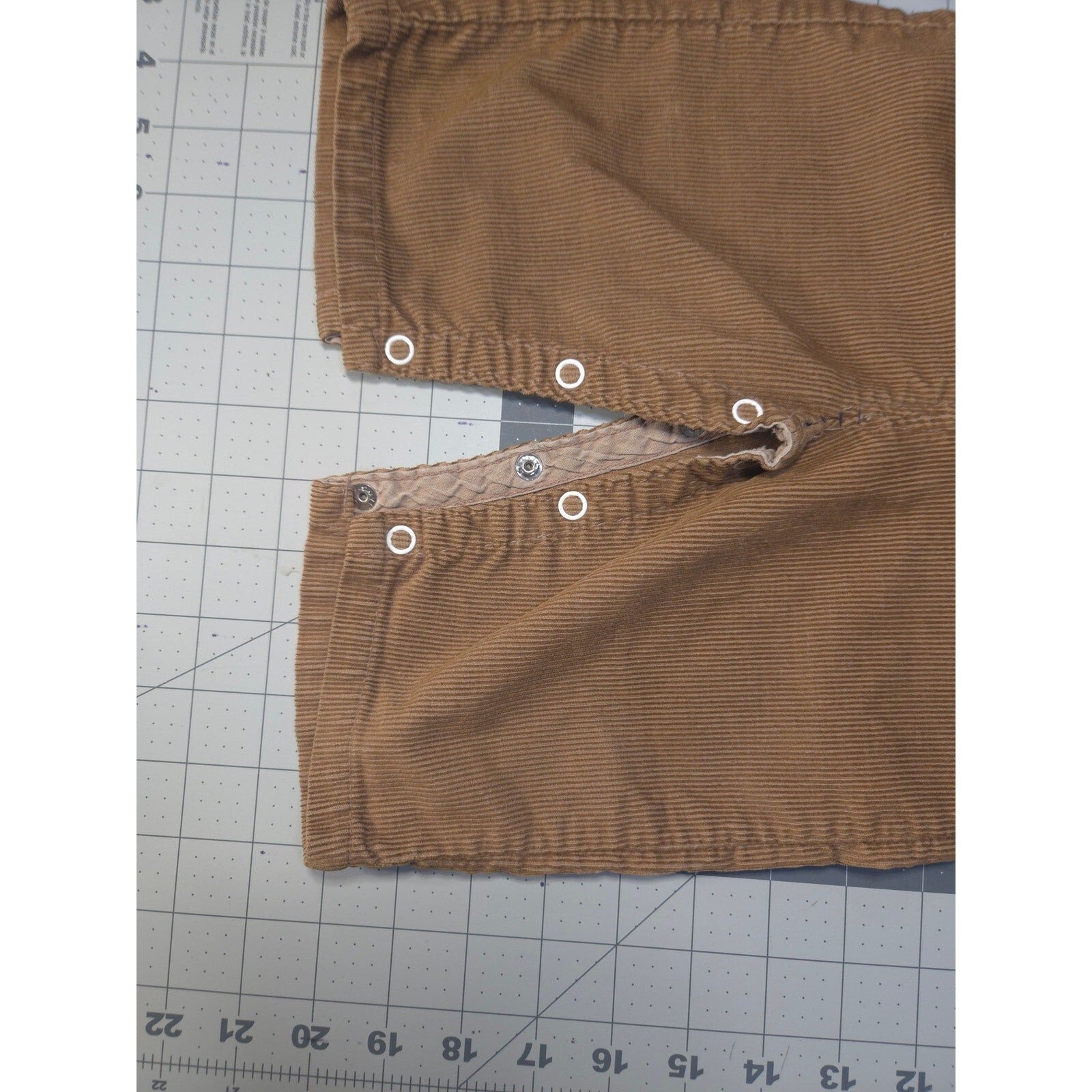 VTG 60s 70s Penneys Toodletime Brown Corduroy Overalls Jacket Pants Size 1 Baby