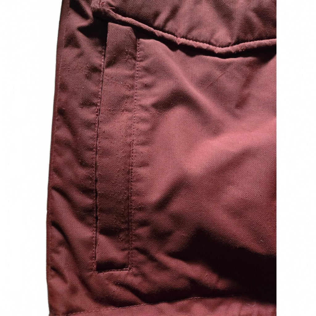 Burton Men's Ski Snowboard Winter Jacket Size Small  Burgundy and Jean color