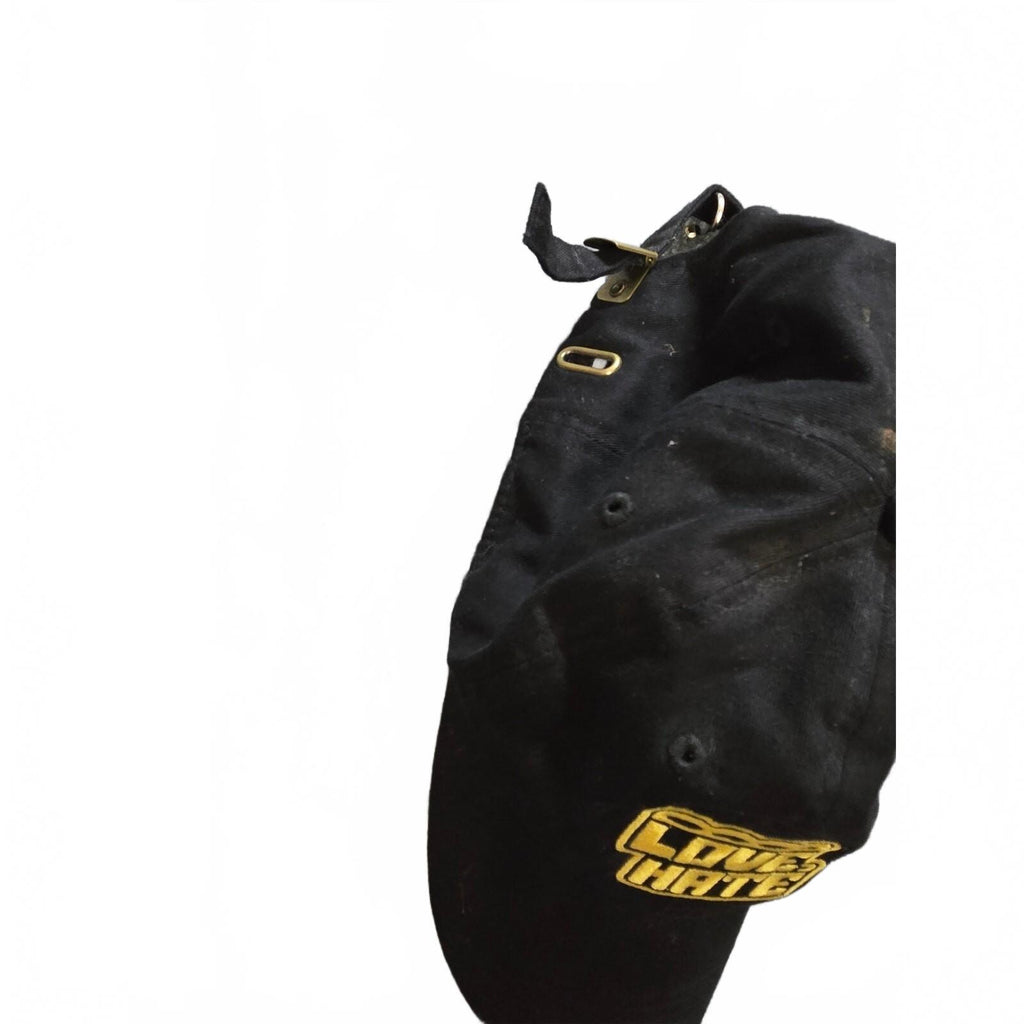 Defend Brooklyn 'Love & Hate' Brass Knuckles Embroidered Black Cap - Spike Lee's