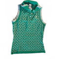 Fabletics Women's Green Polo-shirts size small
