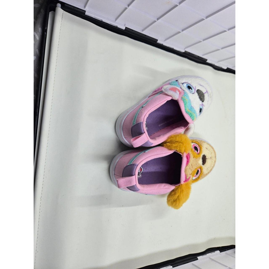 New Girls' Paw Patrol Slip-On Shoes Size 10 Multi-Color Comfortable and Fun