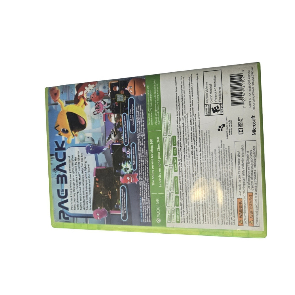 Bandai Namco Pac-Man and the Ghostly Adventures Xbox 360 Bonus Poster Inside