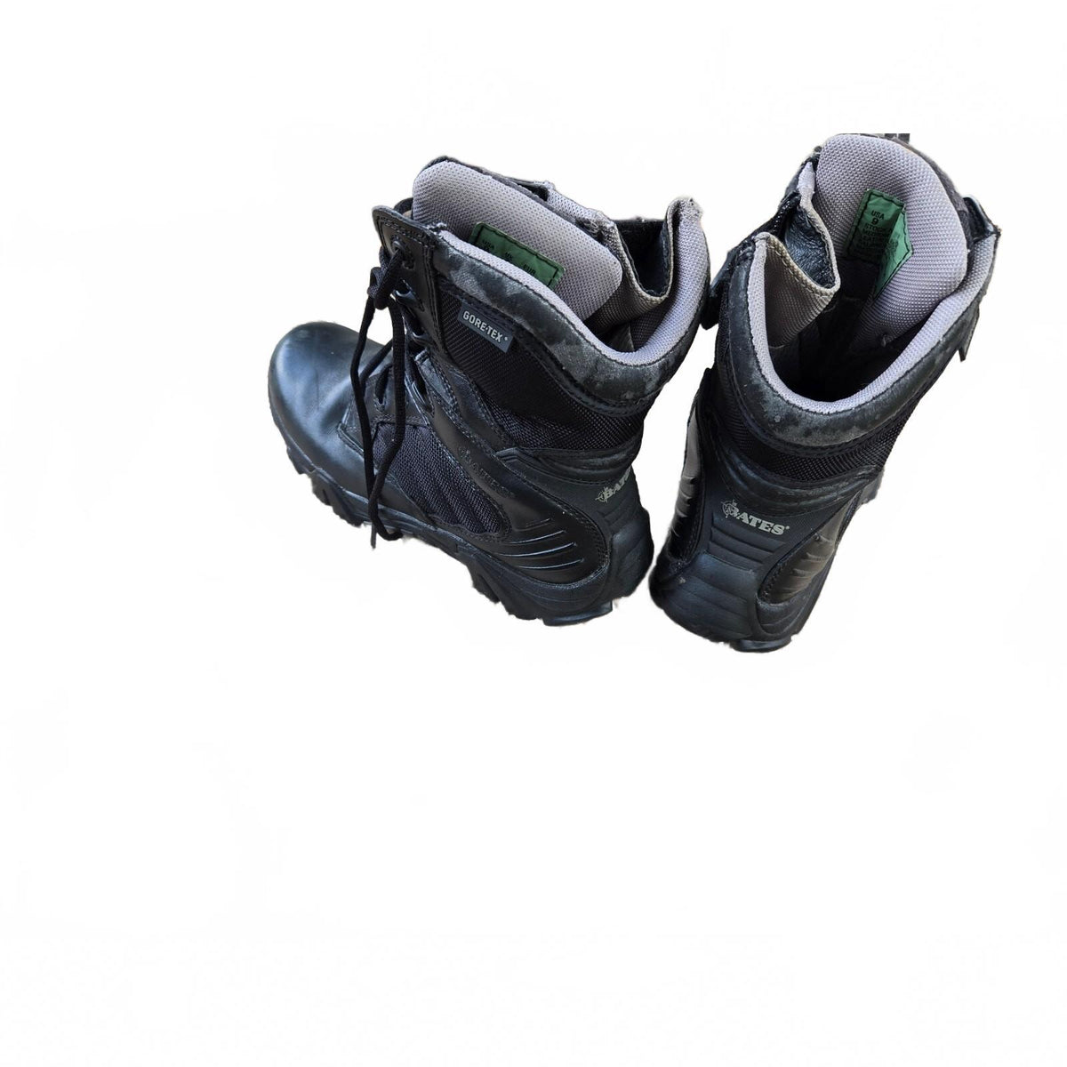 Bates GX-8 GORE-TEX Side Zip Tactical Boots Black Leather Waterproof E02268 9