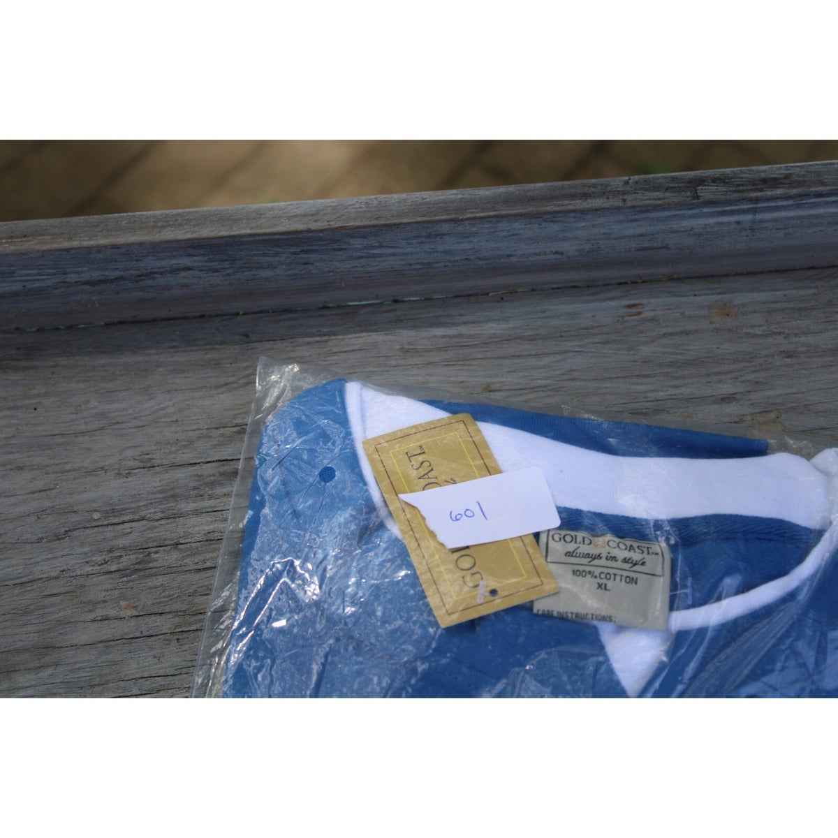 Gold Coast Sweatshirt Women's L Blue Butterfly Graphic 100% Cotton New With Tags