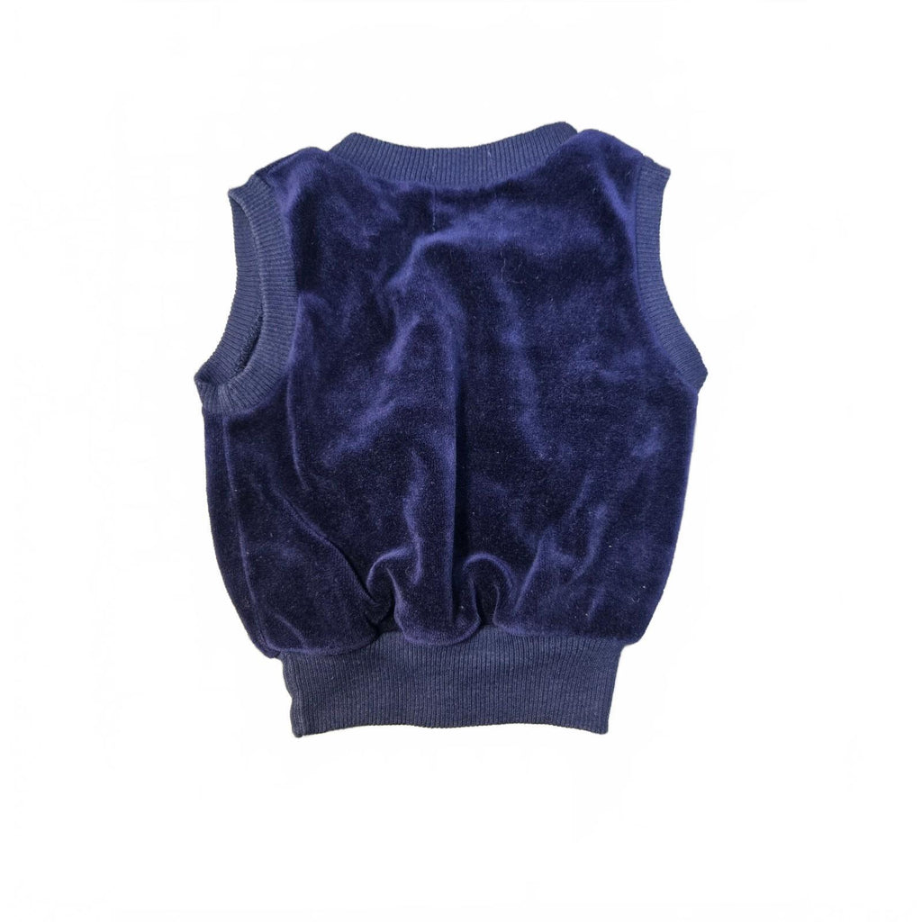 Vintage 70s Health Tex Velvet Vest  3T