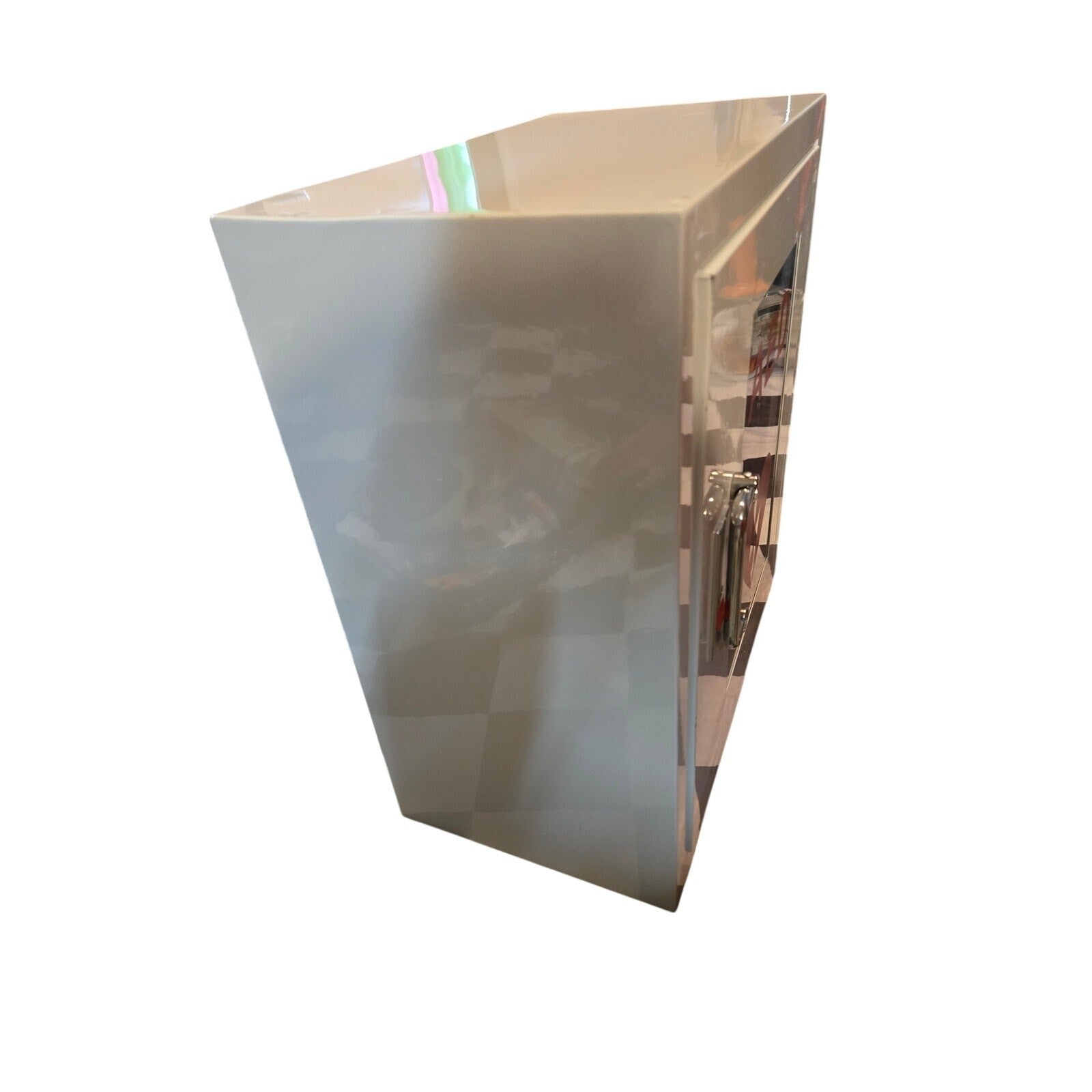 Wall-Mounted AED Cabinet with Lock and Clear Window