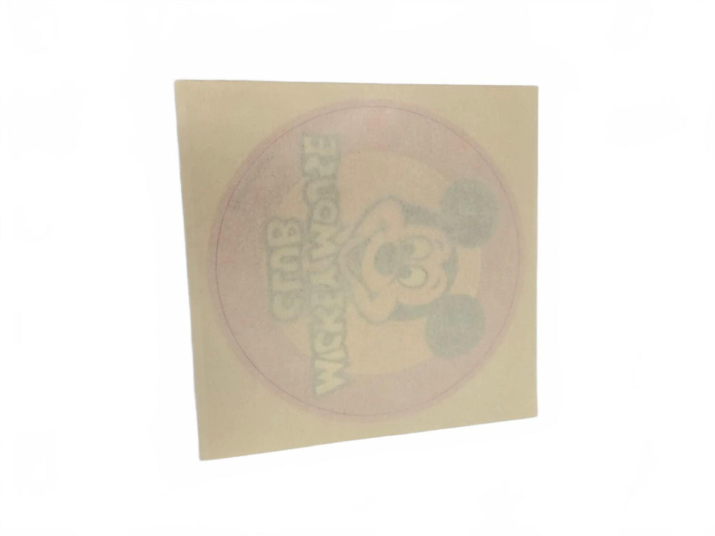 Vintage Mickey Mouse Club Decal Sticker