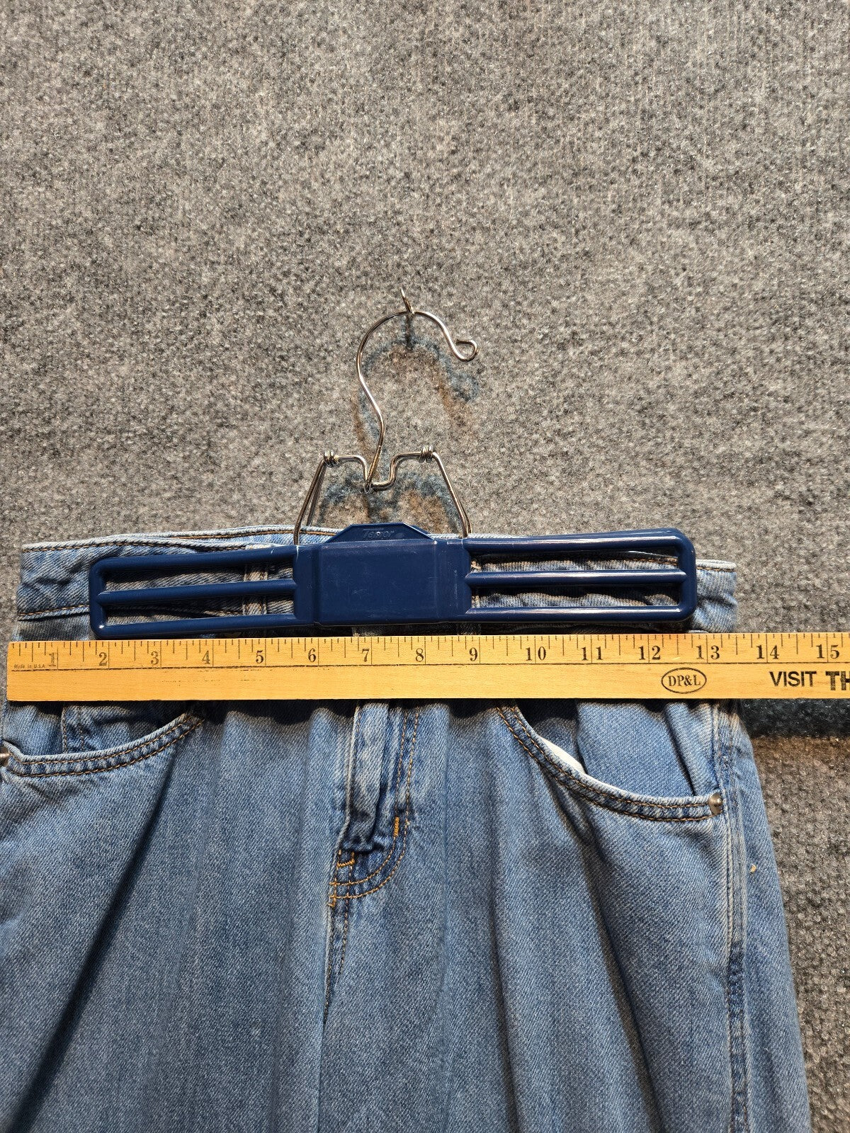 Wild Fable Mid Rise Baggy Cargo Jeans Medium Wash Multi Pocket Denim Size 00