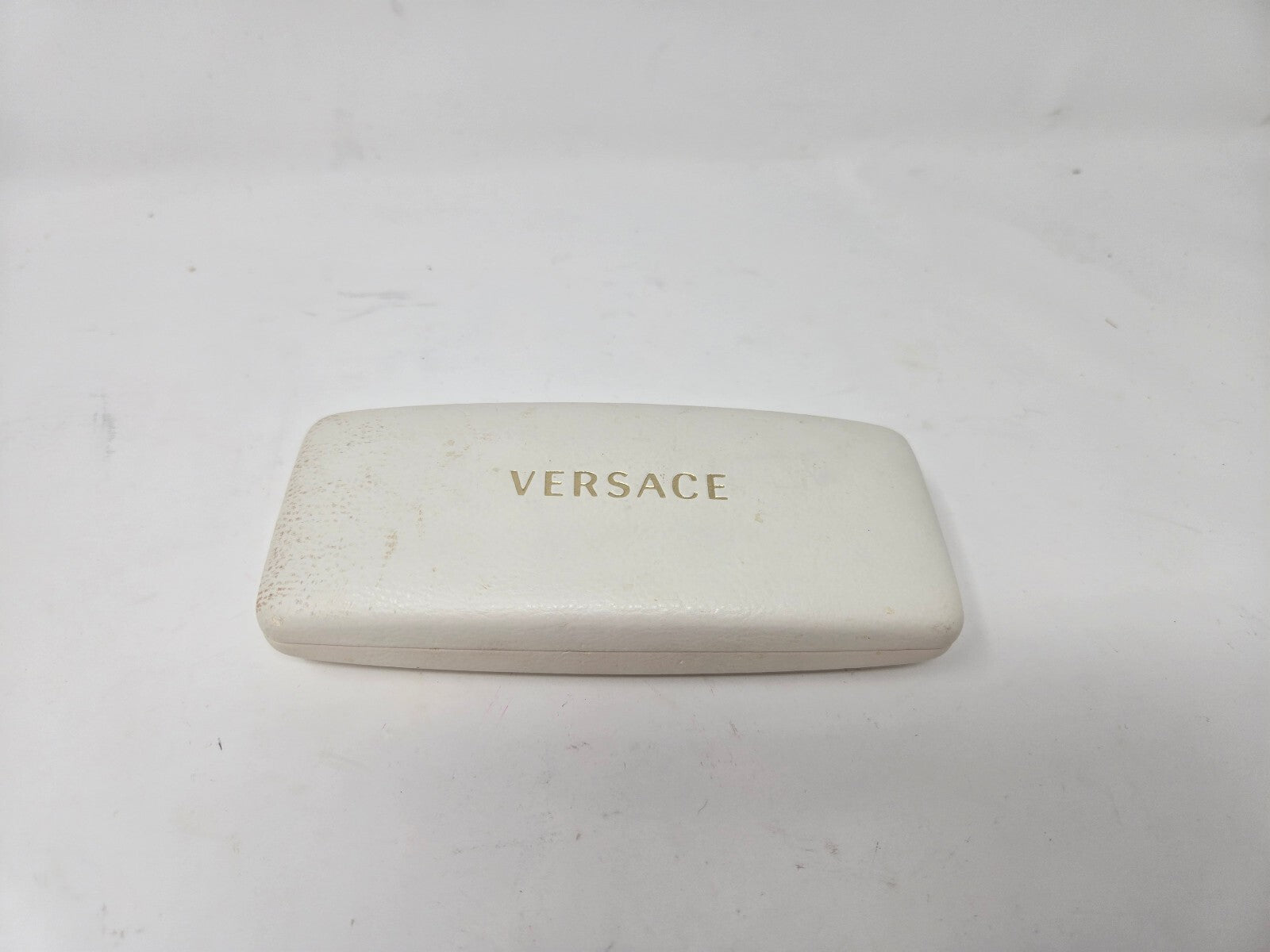 Versace Eyewear Case - White with Black Interior