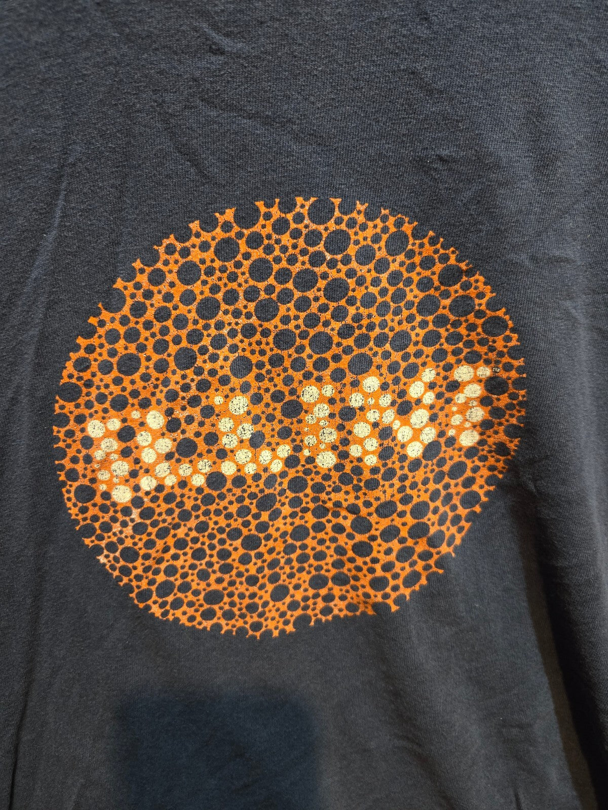 University of Illinois Illini Ishihara Color Blindness Test Orange Circle Dot L