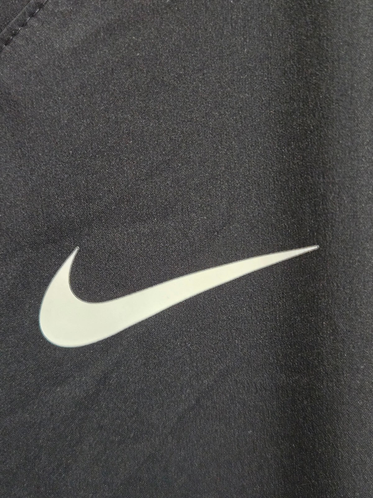 Nike Baseball Dri-Fit 3/4 Sleeve Hot Jacket V-Neck Pullover Black Size Small