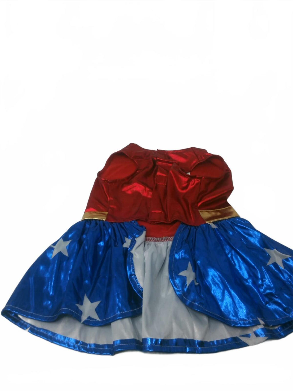 Wonder Woman Girl's Play Costume Dress Medium w/ Headband