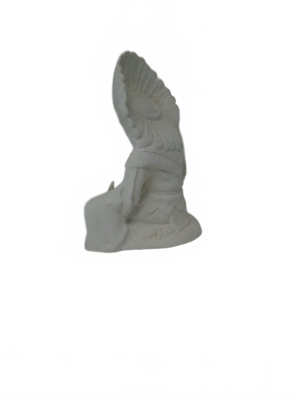 Provincial Bisque, 767 Buffalo Memories Chief Statue, Ready To Paint