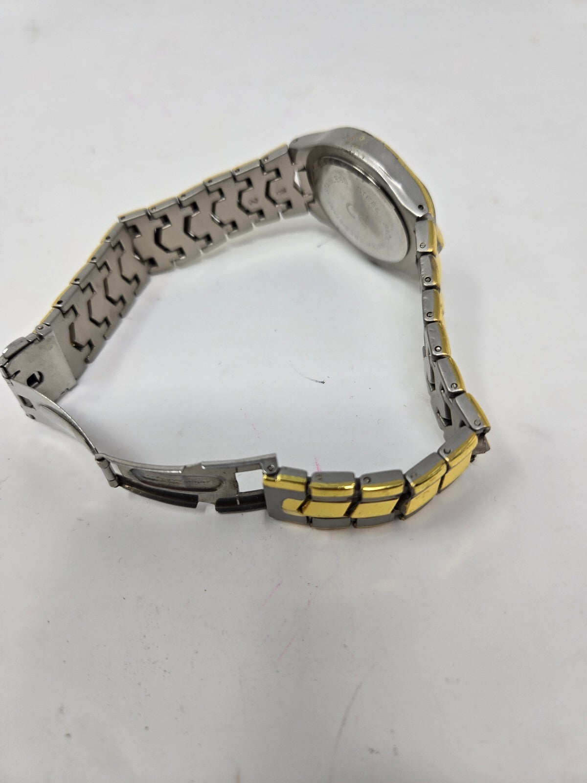 Vintage Beita Quartz Watch – Two-Tone Silver & Gold Link Band, Champagne Dial
