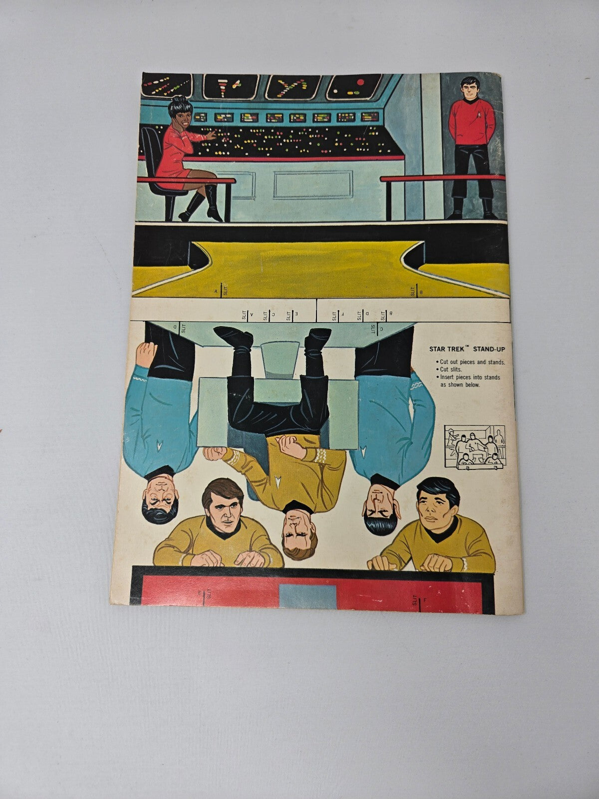 Vintage 1979 Star Trek: Jeopardy at Jutterdon in Sticker Pictures Book (Whitman)