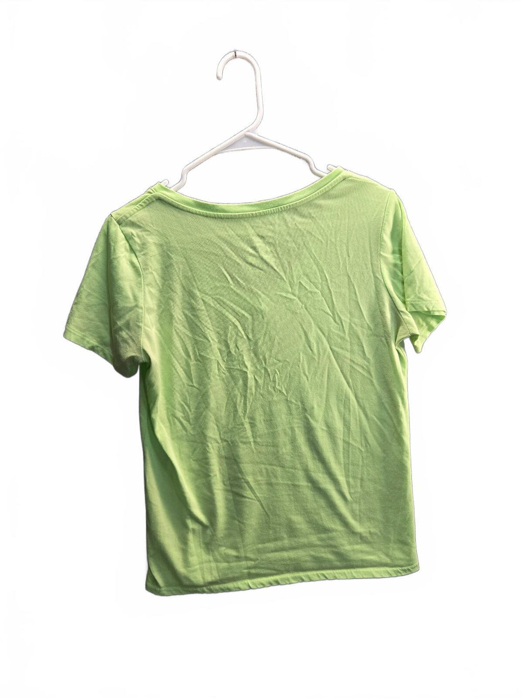 Nike Dri-FIT 'Run Don't Hide' Athletic T-Shirt Large Green
