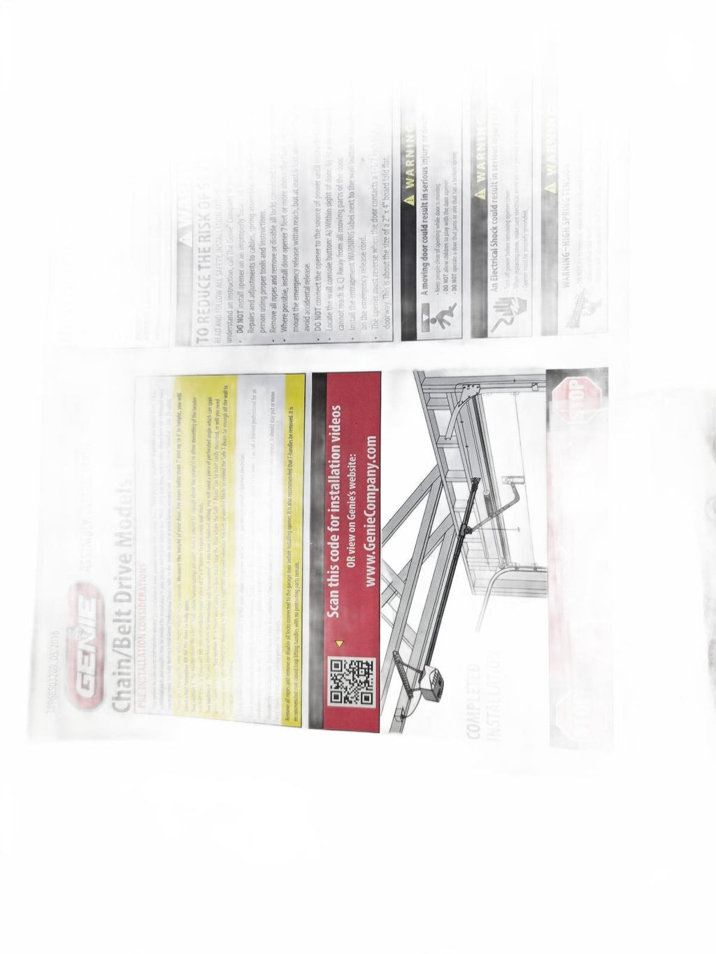 Genie garage door opener parts