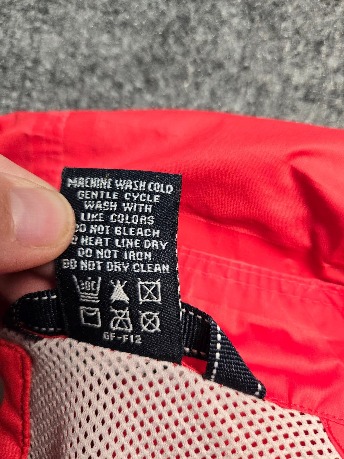 West marine Red Packable Hooded Windbreaker Jacket