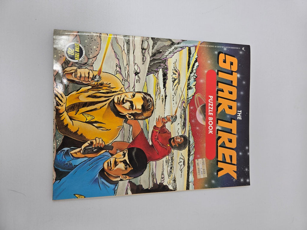 Vintage 1986 The Star Trek Puzzle Book Peter Lerangis 20th Anniversary Unused
