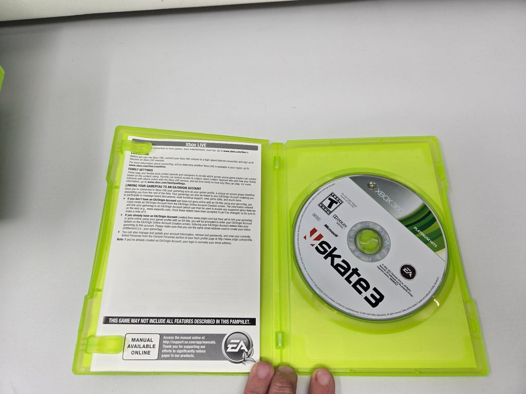 Skate 3 (Xbox 360) Platinum Hits Edition CIB - Tested & Working
