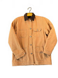 River Edge American Classics Canvas Barn Jacket Flannel Lined Corduroy Collar M