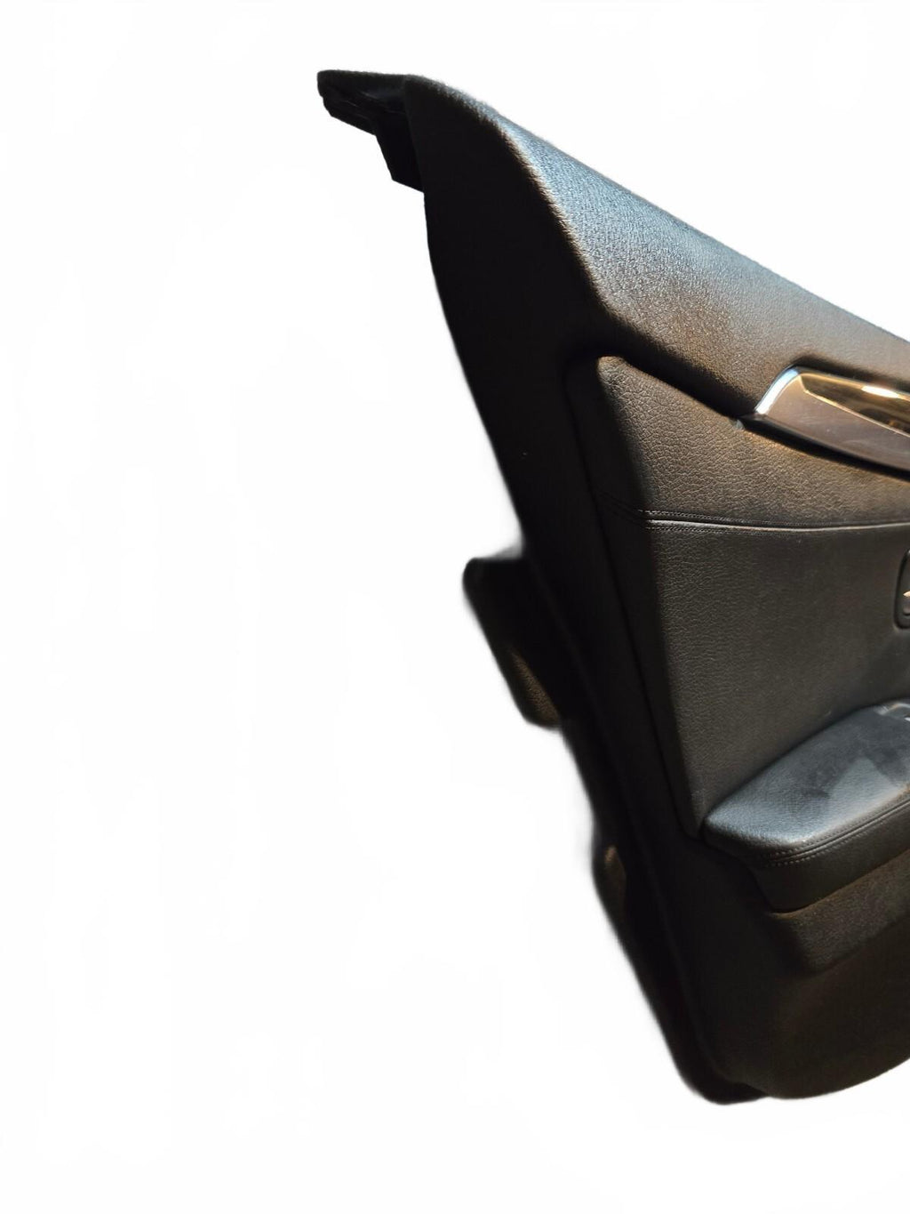 BMW Black Front Door Panel Trim with Handle and Control Switch