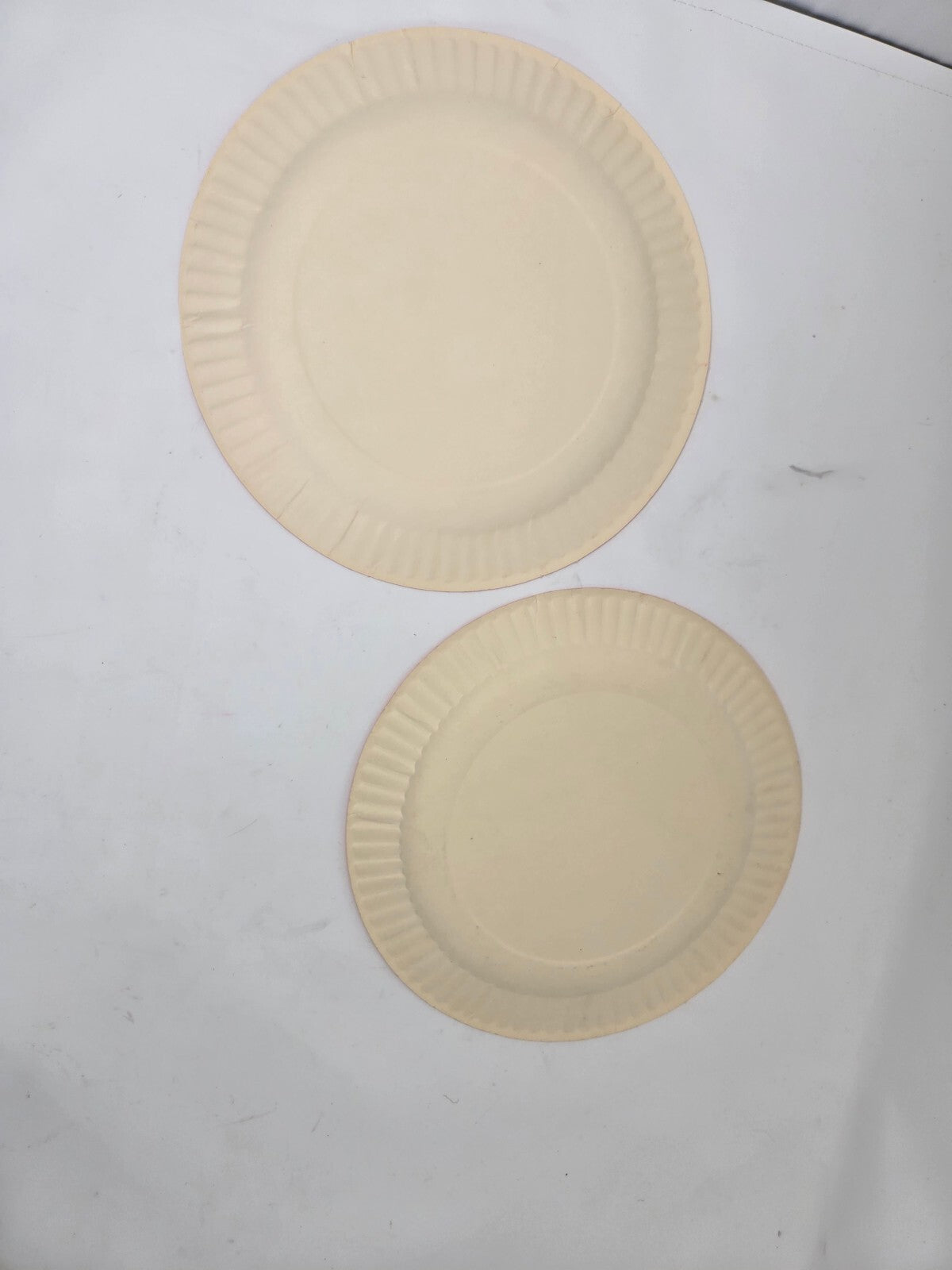 1980s Walt Disney Production Mickey Mouse "Happy Birthday" Paper Plates QTY 2