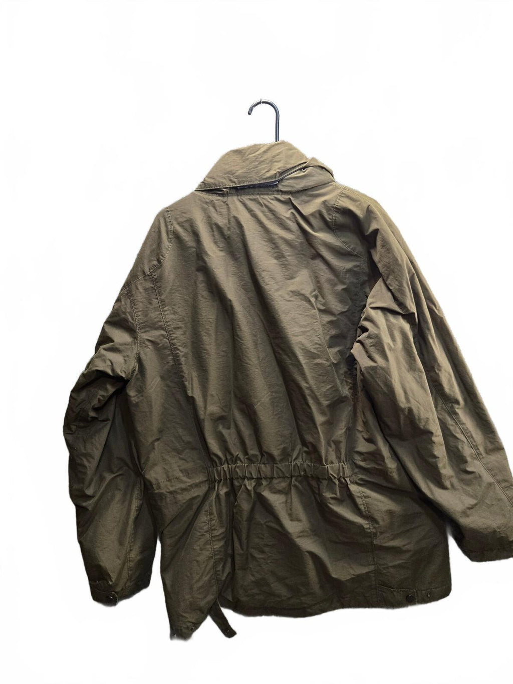 Polo Ralph Lauren Olive Green Hooded Jacket with Front Zip and Pockets