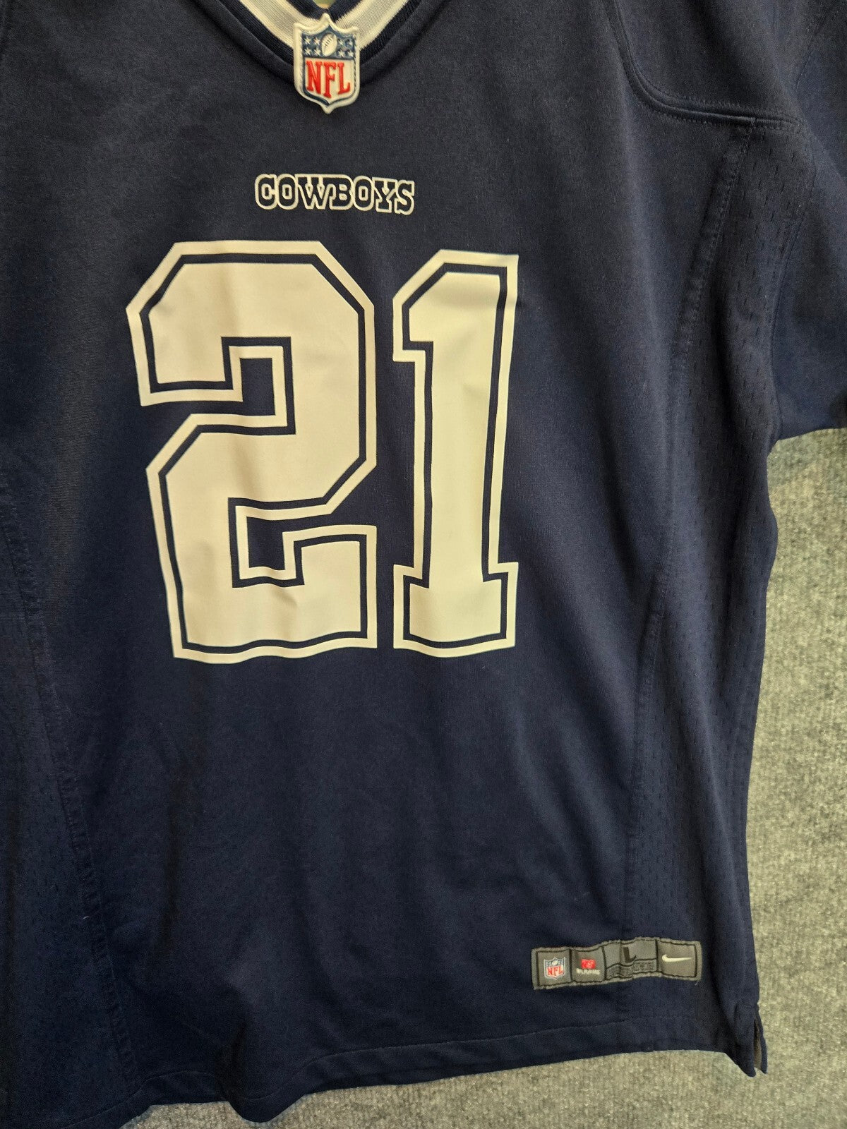 Nike Dallas Cowboys Ezekiel Elliott #21 Youth Game Jersey