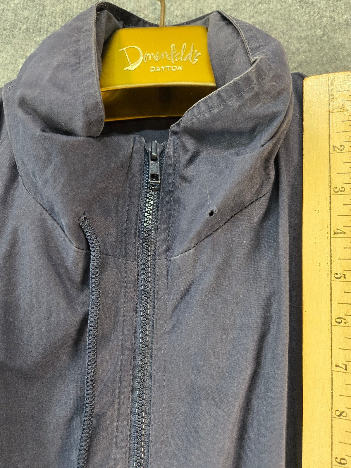 London Fog Men's Utility Jacket XL Navy Blue