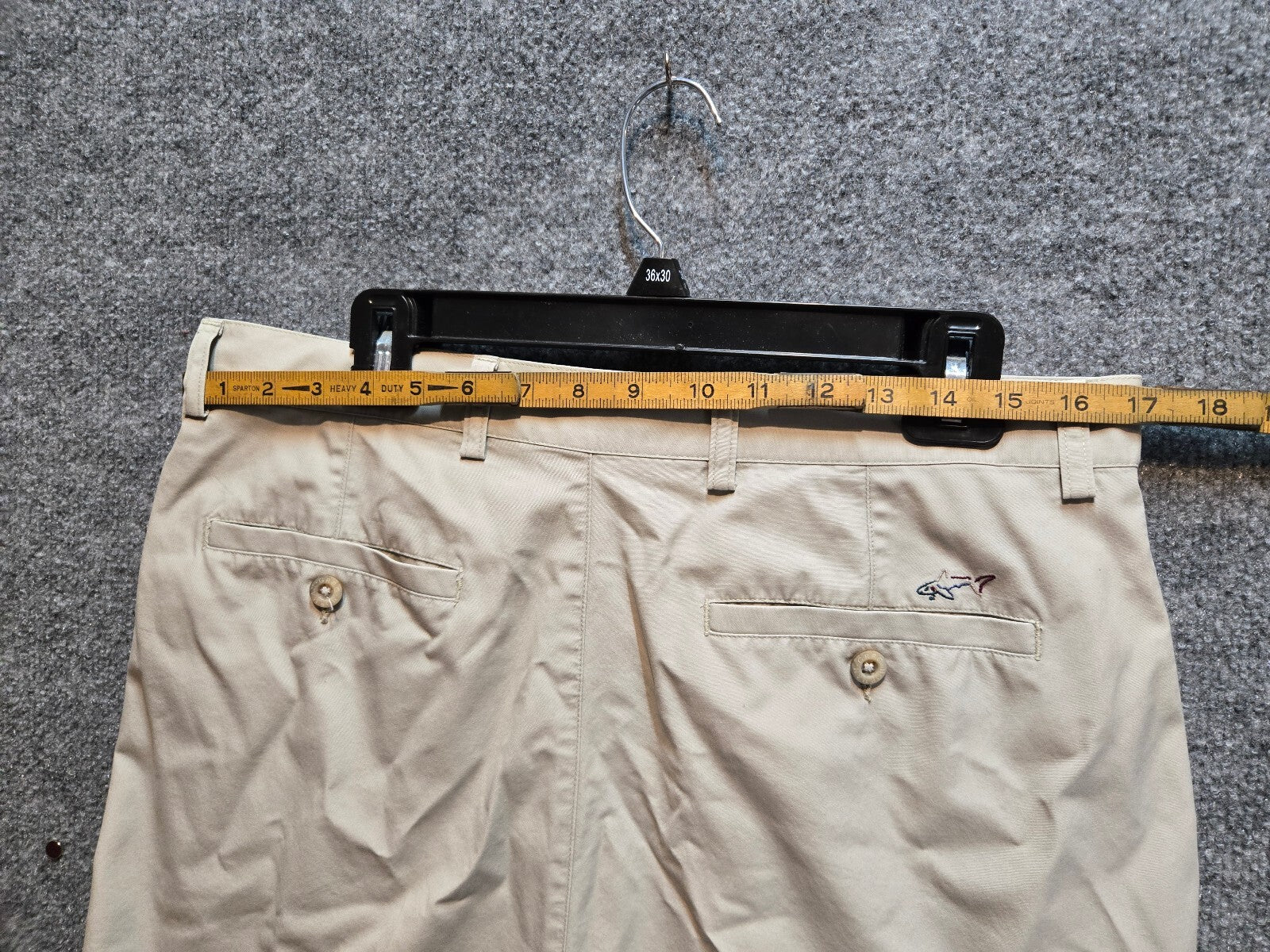 Greg Norman Collection Men's Pleated Golf Shorts Khaki Beige Size 34