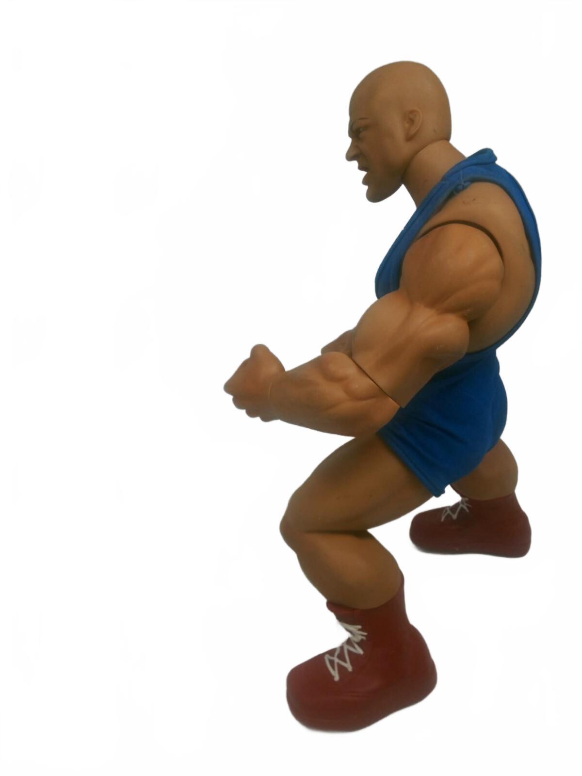 2005 Jakks Pacific WWE Ring Giants Series 2 Kurt Angle 14"Action Figure