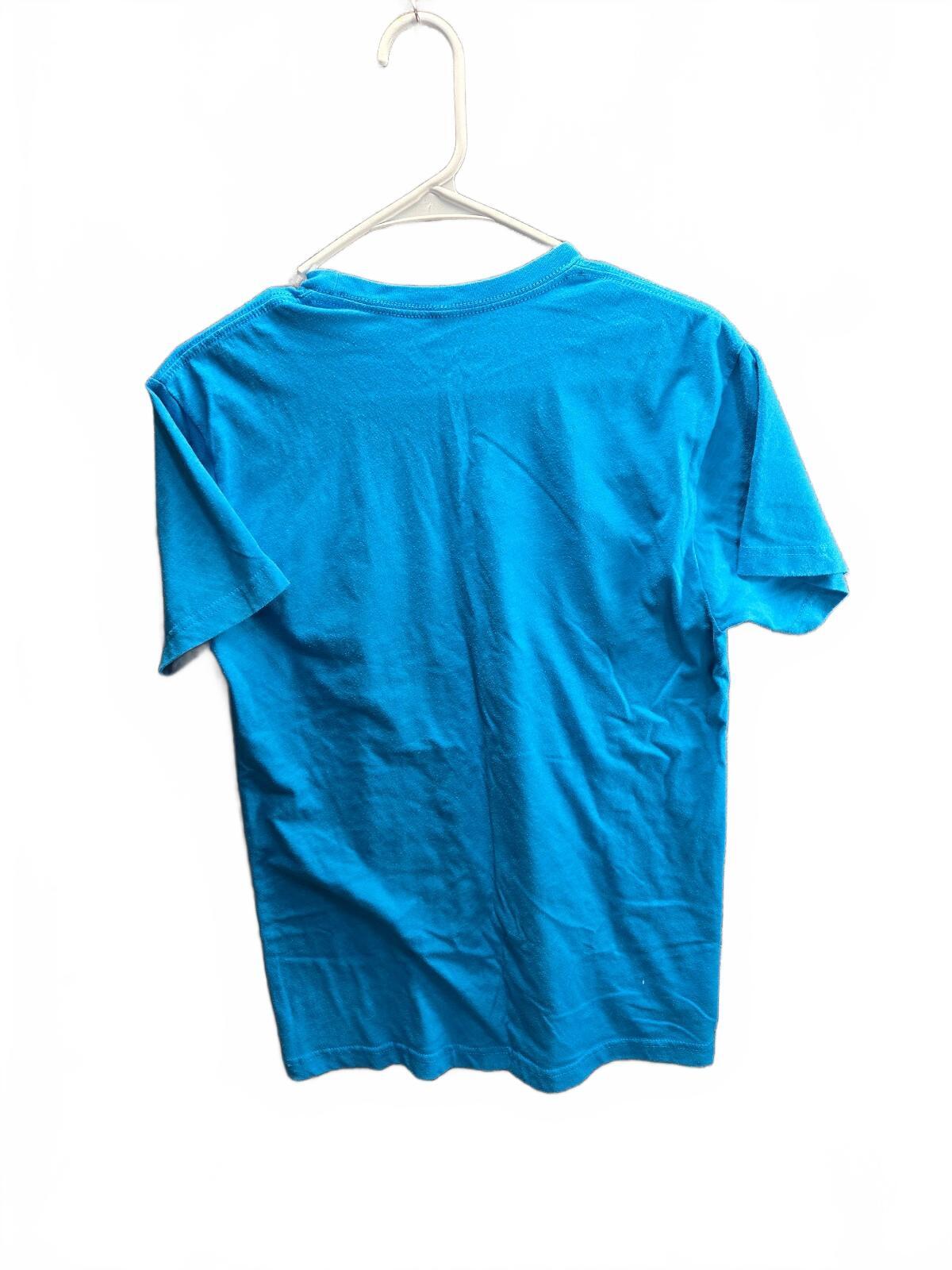 BSBL Lifestyle 101 Blue T-Shirt youth Small Cotton Polyester Blend