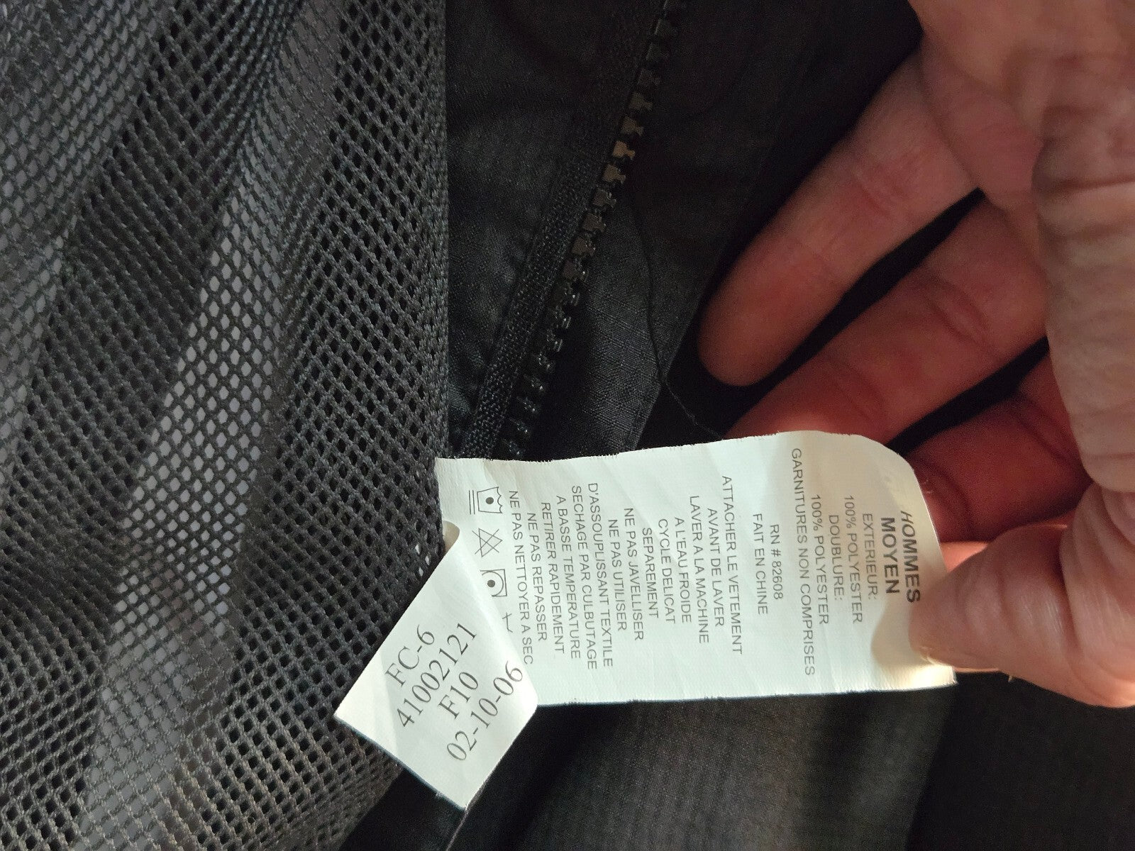 Free Country Men's X20 Waterproof Series Hooded Rain Jacket, Black, Size Medium