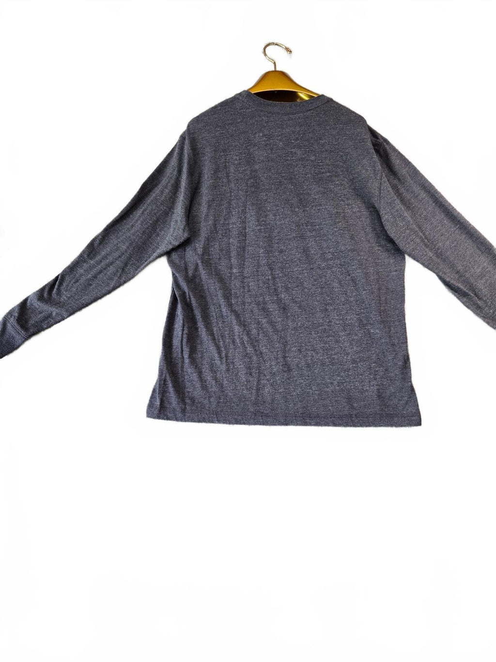 Urban Pipeline Men's Long Sleeve Crew Neck T-Shirt Gray Size L