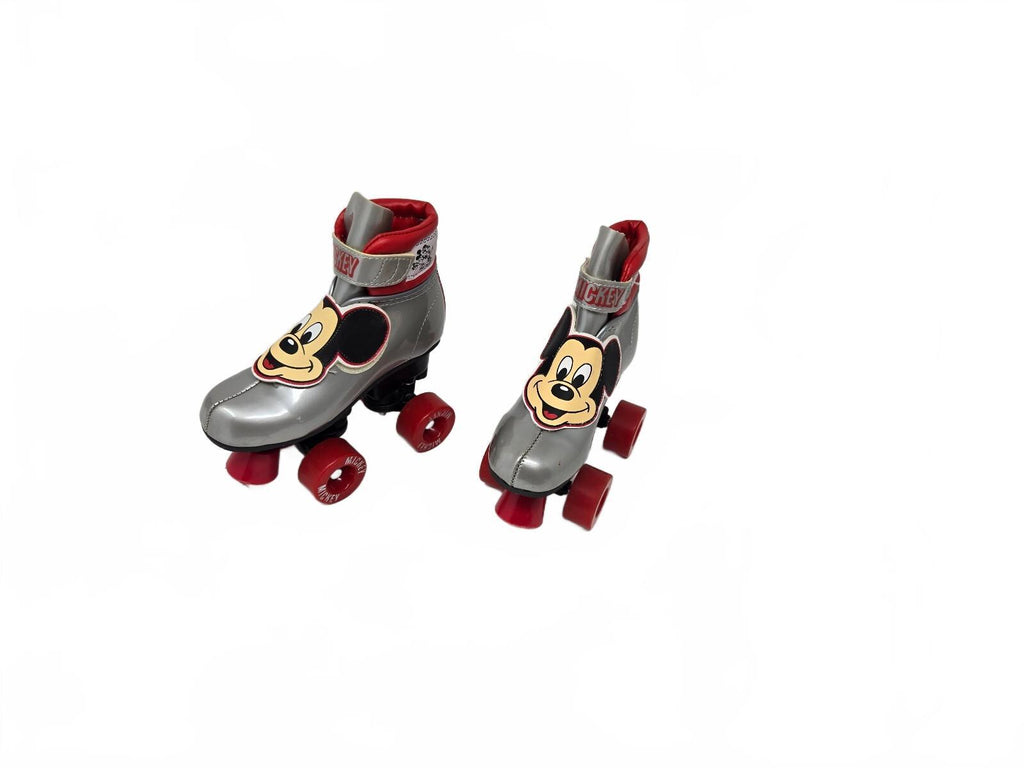 Vintage 1980s Disney Mickey Mouse Kids roller Skates  By Brookfield