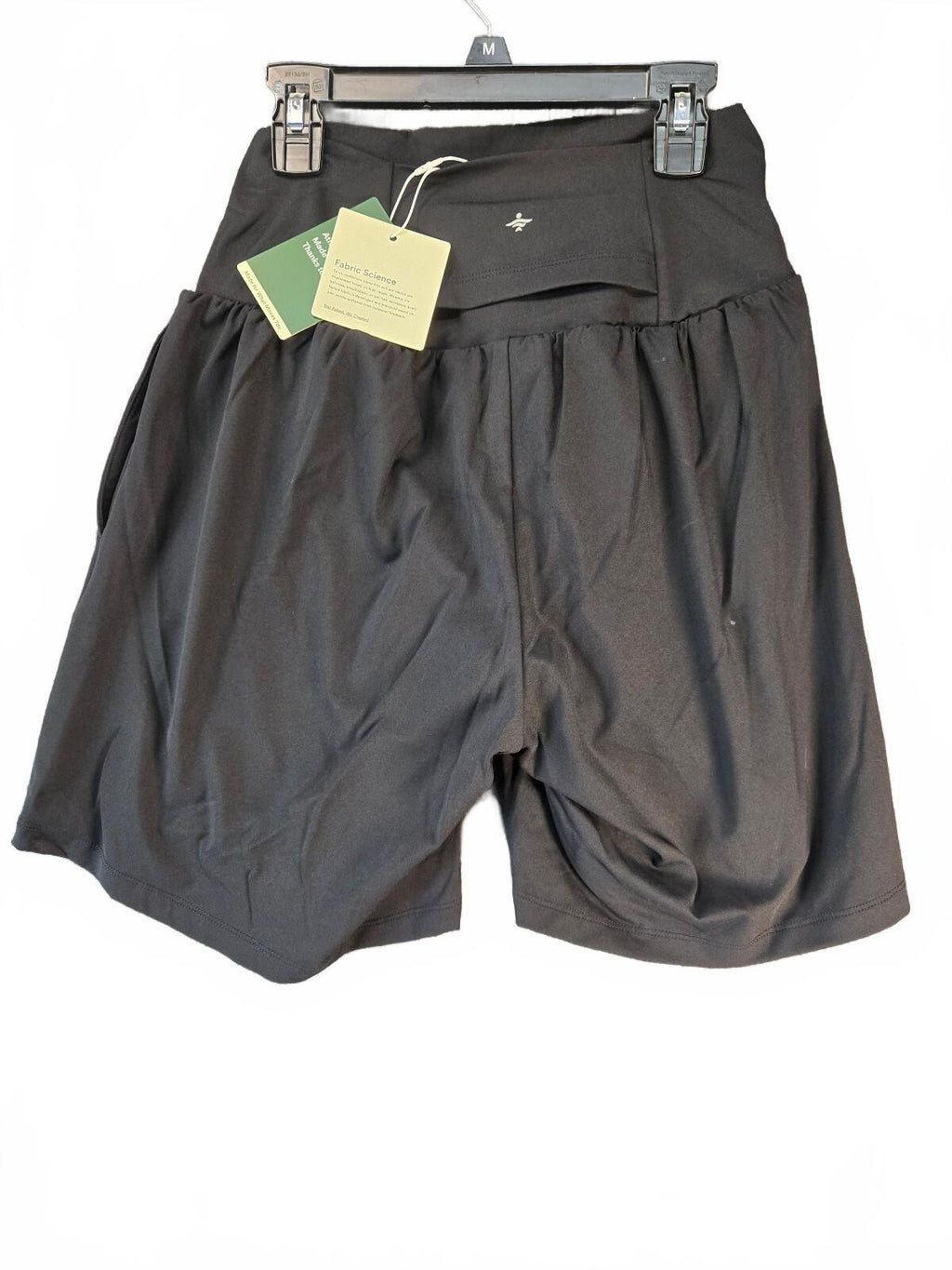 Black Women's Flowing Athletic Shorts Size M