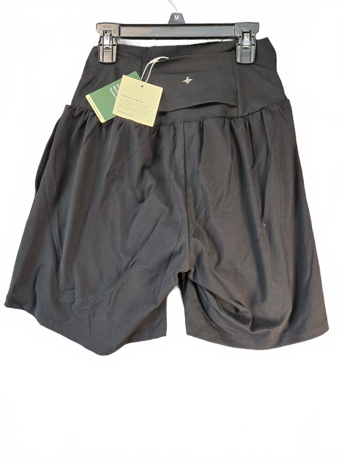 Black Women's Flowing Athletic Shorts Size M