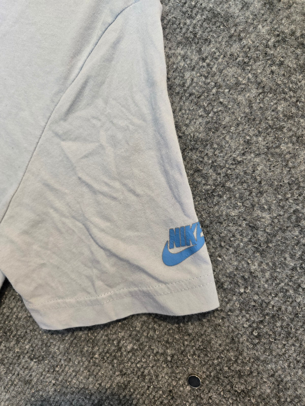 Nike Jordan Boys Youth Large 23 Graphic T-Shirt Light Powder Blue Short Sleeve