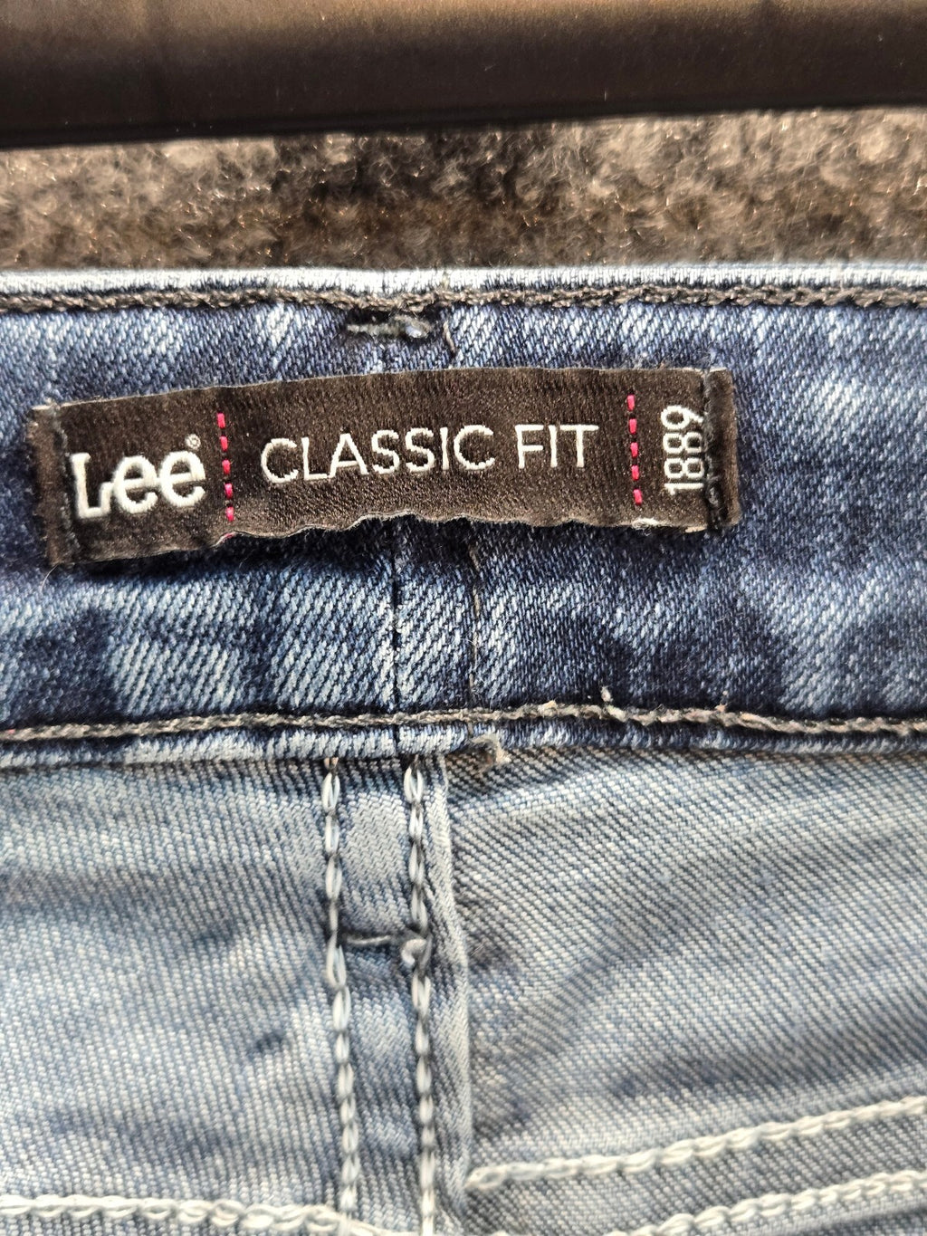 Lee Classic Fit Women's Blue Denim Jeans Size 6