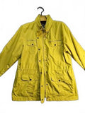 Style and CO Yellow Utility Jacket with Multiple Pockets