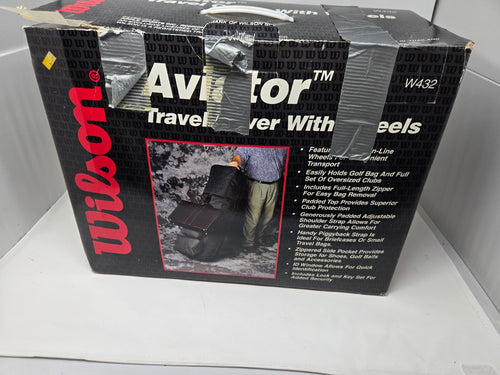 VTG Wilson Aviator Golf Travel Bag Cover with Wheels Model W432 New In Box