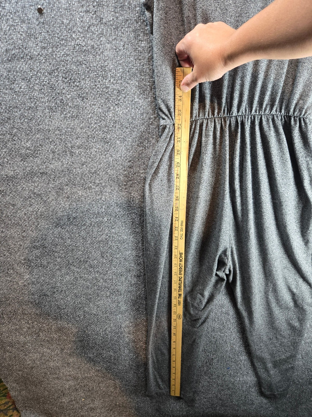 Mango Gray Sleeveless Jumpsuit XS