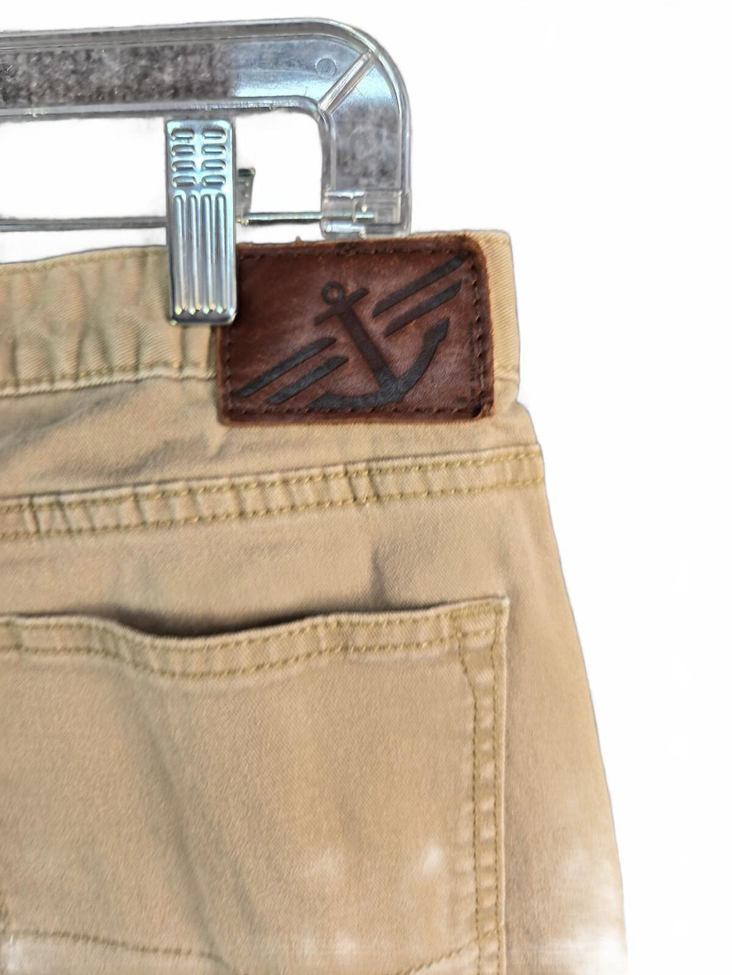 Dockers Men's Straight Fit Jean Cut Khaki Pants Tan 5-Pocket Cotton