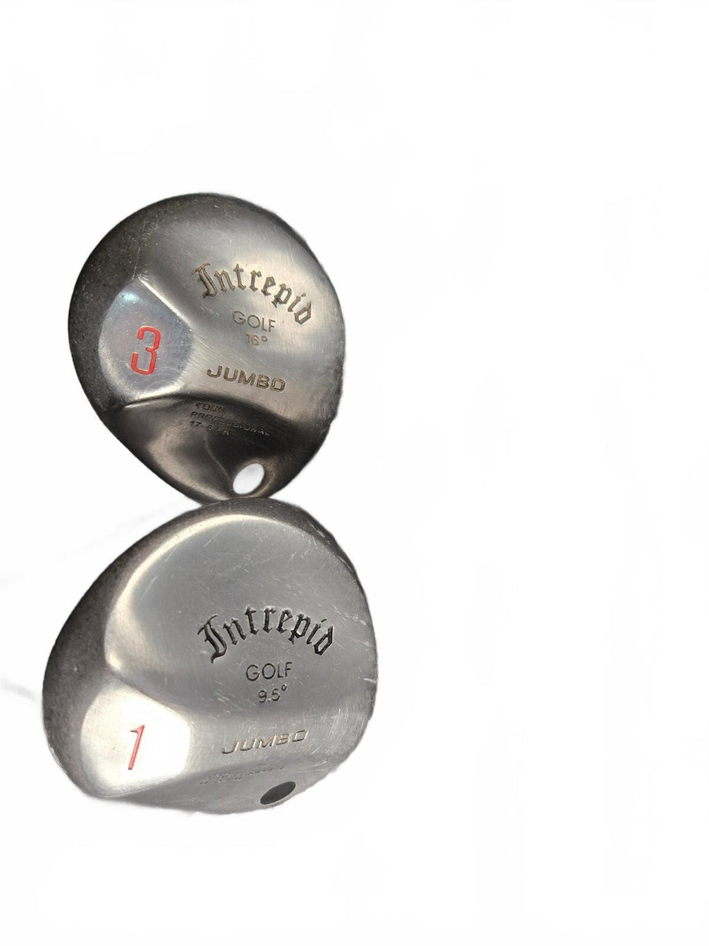 Intrepid Golf Jumbo 1 and 3 Wood Clubs Set