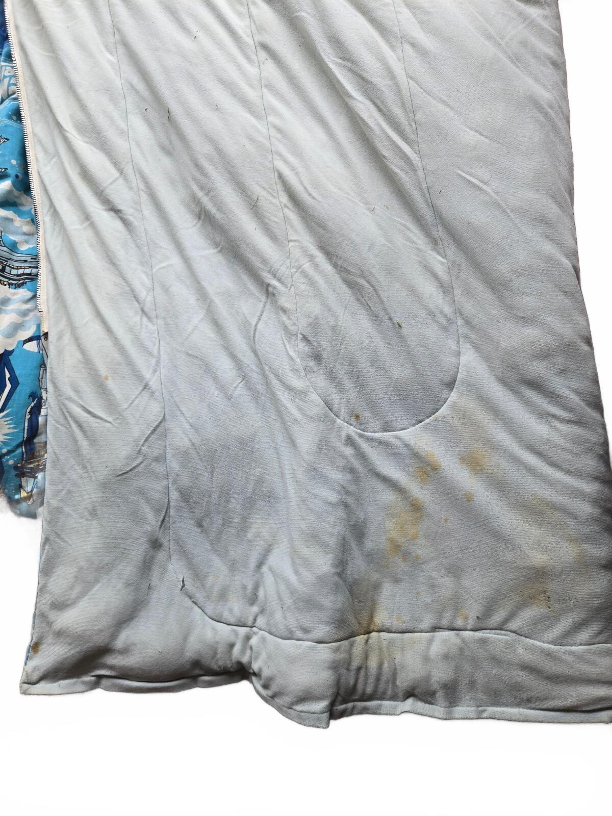 Vintage 1980 Star Wars Empire Strikes Back Sleeping Bag Boba Fett R2-D2 Black