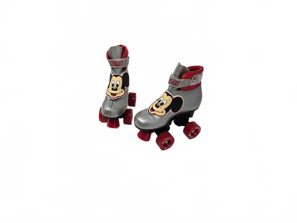 Vintage 1980s Disney Mickey Mouse Kids roller Skates  By Brookfield