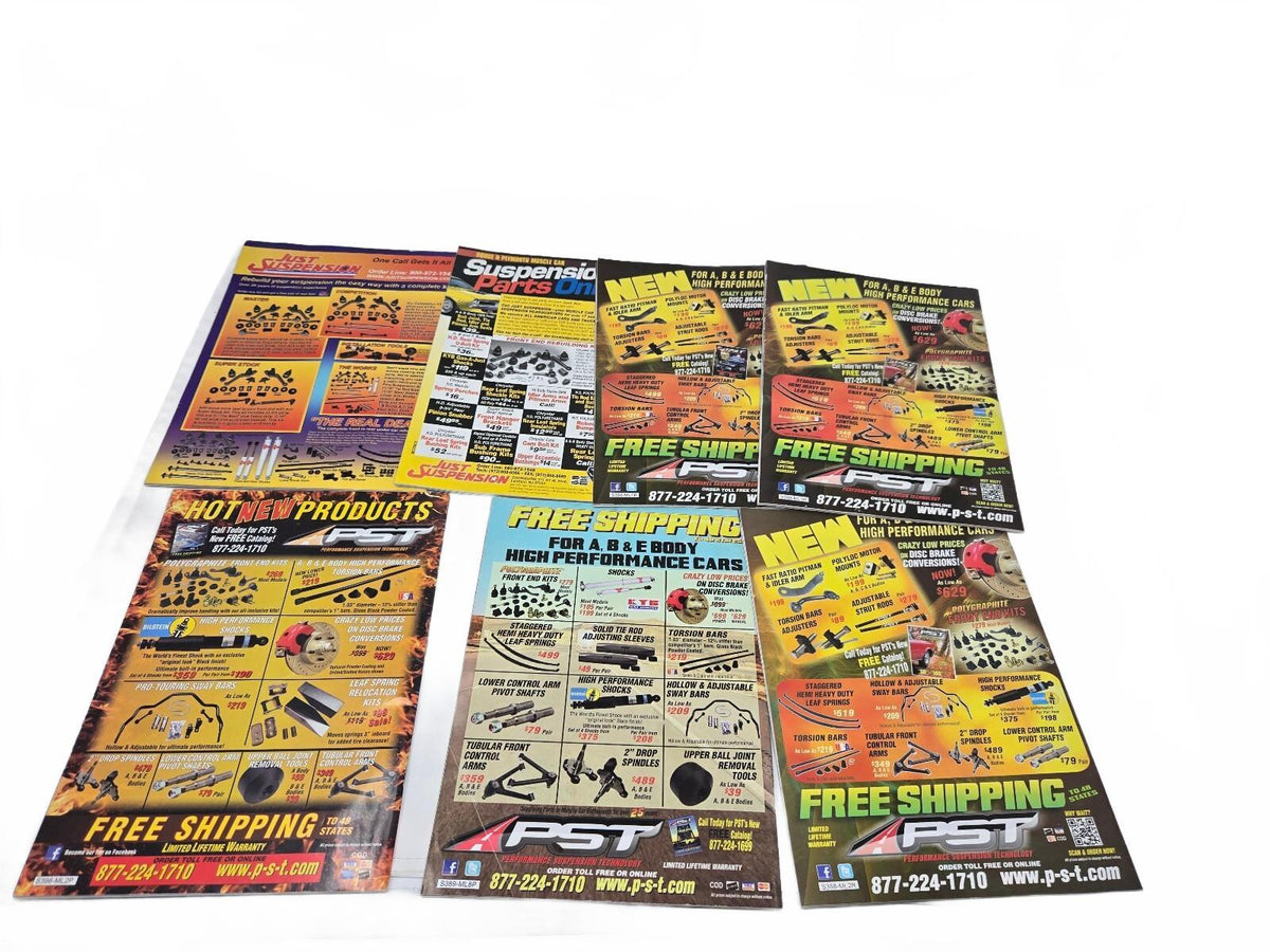 Lot of 7 Mopar Muscle Magazines Classic Car Enthusiast Collection